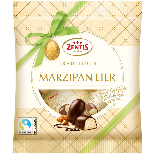 4x Zentis Marzipan-Eier 5x20g  | eine 100g Tüte x4 = 400g
