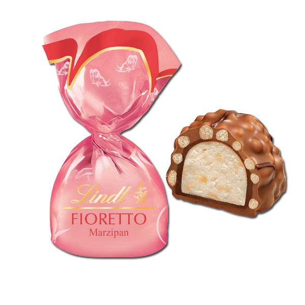Lindt Fioretto Marzipan Crisp-Hülle Vollmilch Schokolade 600g MHD 2/2026