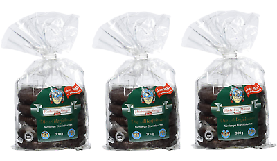 Die Allerfeinsten Elisen Lebkuchen 3x300 g Haeberlein Metzger ohne Mehl Zartbitter MHD: 30/04/2026