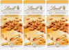 Lindt 3 x 150g. Les Grandes Weiße Schokolade mit karamellisierten Mandel-Stückchen