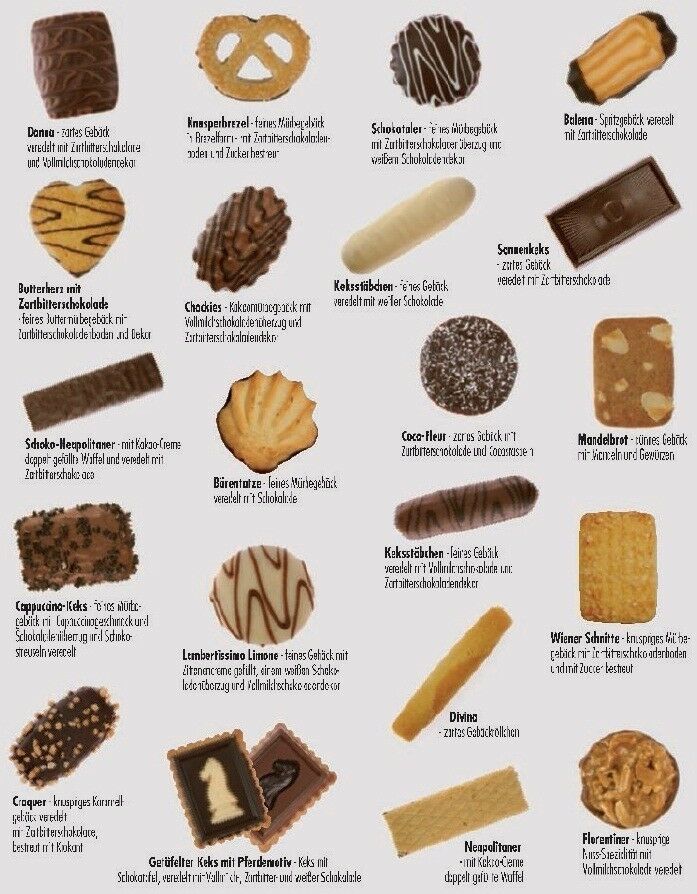 Henry Lambertz Best Selection 22 Gebäcksorten in einer schönen Metall Dose 1kg