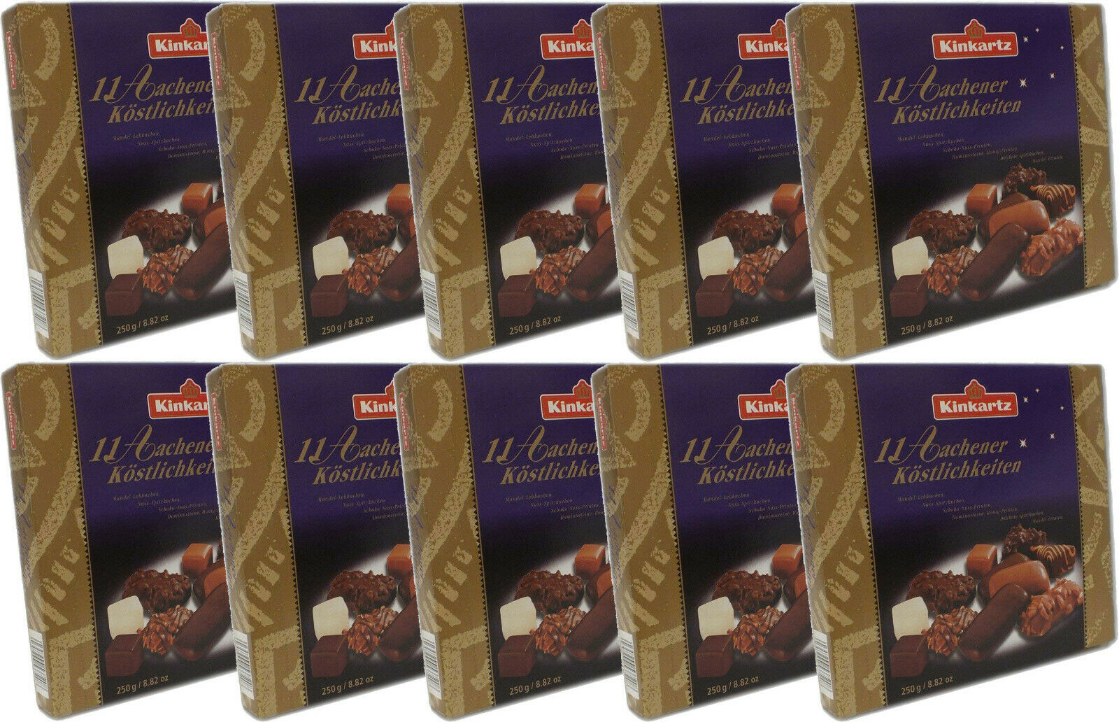 Kinkartz 11 Aachener Köstlichkeiten 10 x 250g Lebkuchenmischung MHD: 4/2026