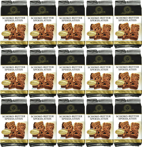 Henry Lambertz 43 x 200gr Schoko Spekulatius Traditionell  MHD: 4/2026