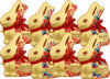 Lindt Goldhase Blumen Edition Osterhase  Vollmilch-Schokolade zu Ostern 8 x 200 g