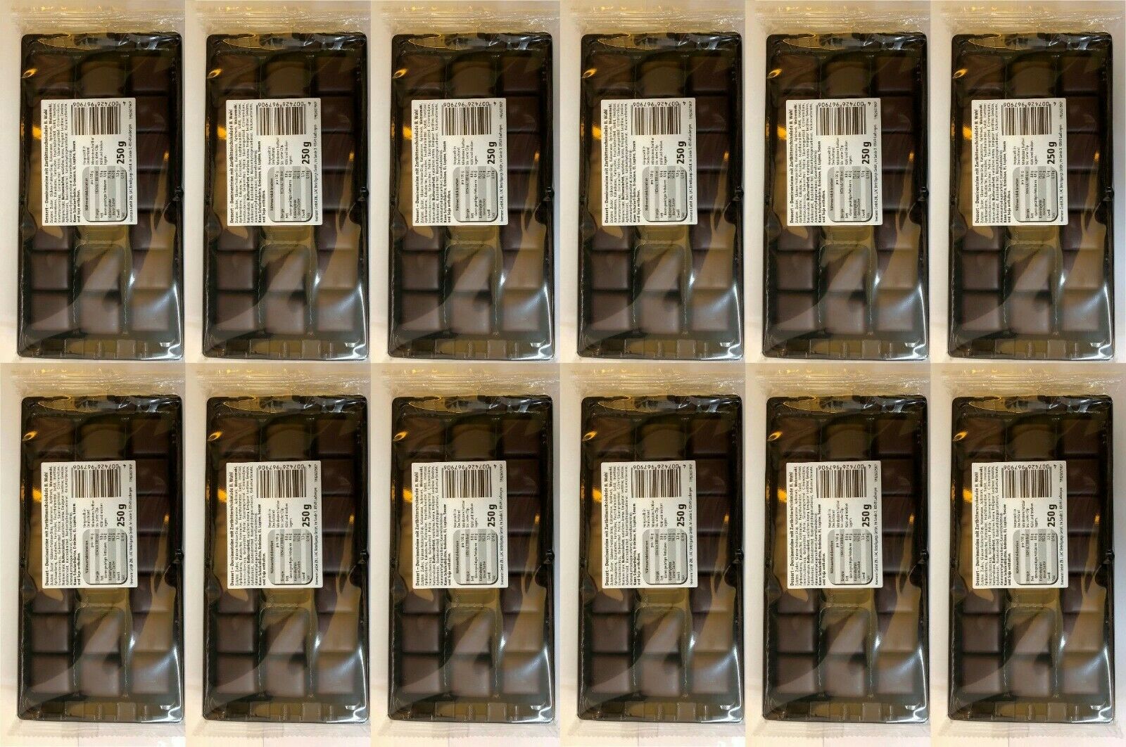 12 x 250g Feine Aachener Dominosteine Vollmilch SE 3 Kg