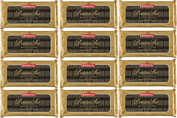 Kinkartz 12x 250gr Feine Aachener Dominosteine 25% Zartbitterschokolade 3Kg MHD 30/04/2026