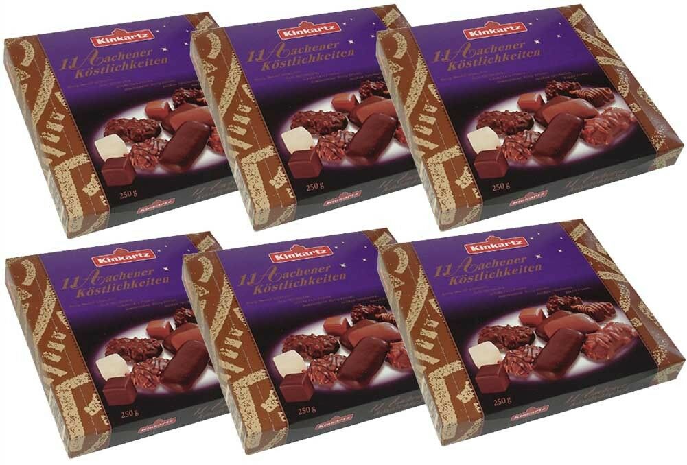 Kinkartz 6x 11 Aachener Köstlichkeiten a' 250g Lebkuchenmischung MHD: 4/2026