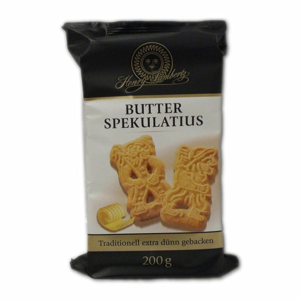 Henry Lambertz 200gr Butter Spekulatius Traditionell extra dünn gebacken MHD:04/26