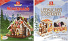 Weiss Lebkuchen Eisenbahn 1,035 kg und Weiss Hexenhaus mit Haribo Deko 900 gr.