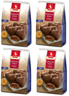 Weiss 4x 150g Vollmilch Lebkuchen Herzen mit Aprikosenfruchtfüllung 600g