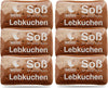 240 gr. Weiss Soß Brauner Lebkuchen für sämige Soßen 6 x 40 gr.