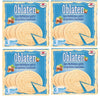 Dr. Quendt 4x150g Oblaten Waffelblätter mit gerösteten Haselnüssen 600g 24 Stück