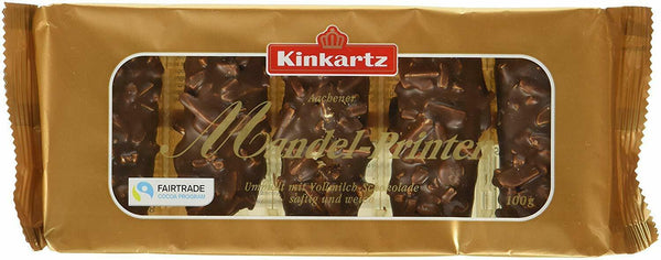 Kinkartz 1x 100gr Aachener Mandel-Printen Vollmilch schokolade MHD: 30/04/2026