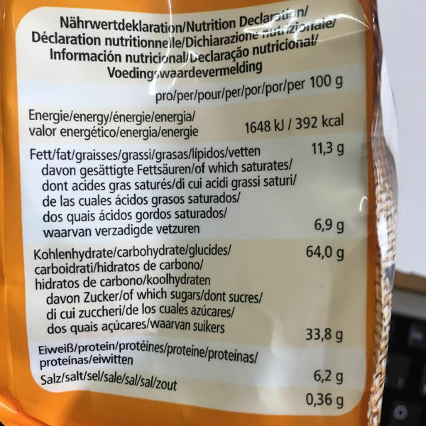 Weiss 2x 300g Braune Lebkuchen Herzen mit 23% Zartbitterschokolade UNGEFÜLLT MHD: 4/2026
