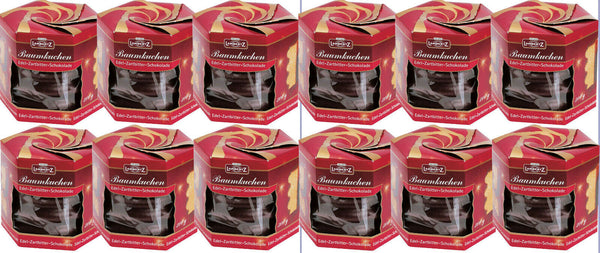 Lambertz 12 x 300gr. Baumkuchen Edel Zartbitter Schokolade MHD: 11/2025