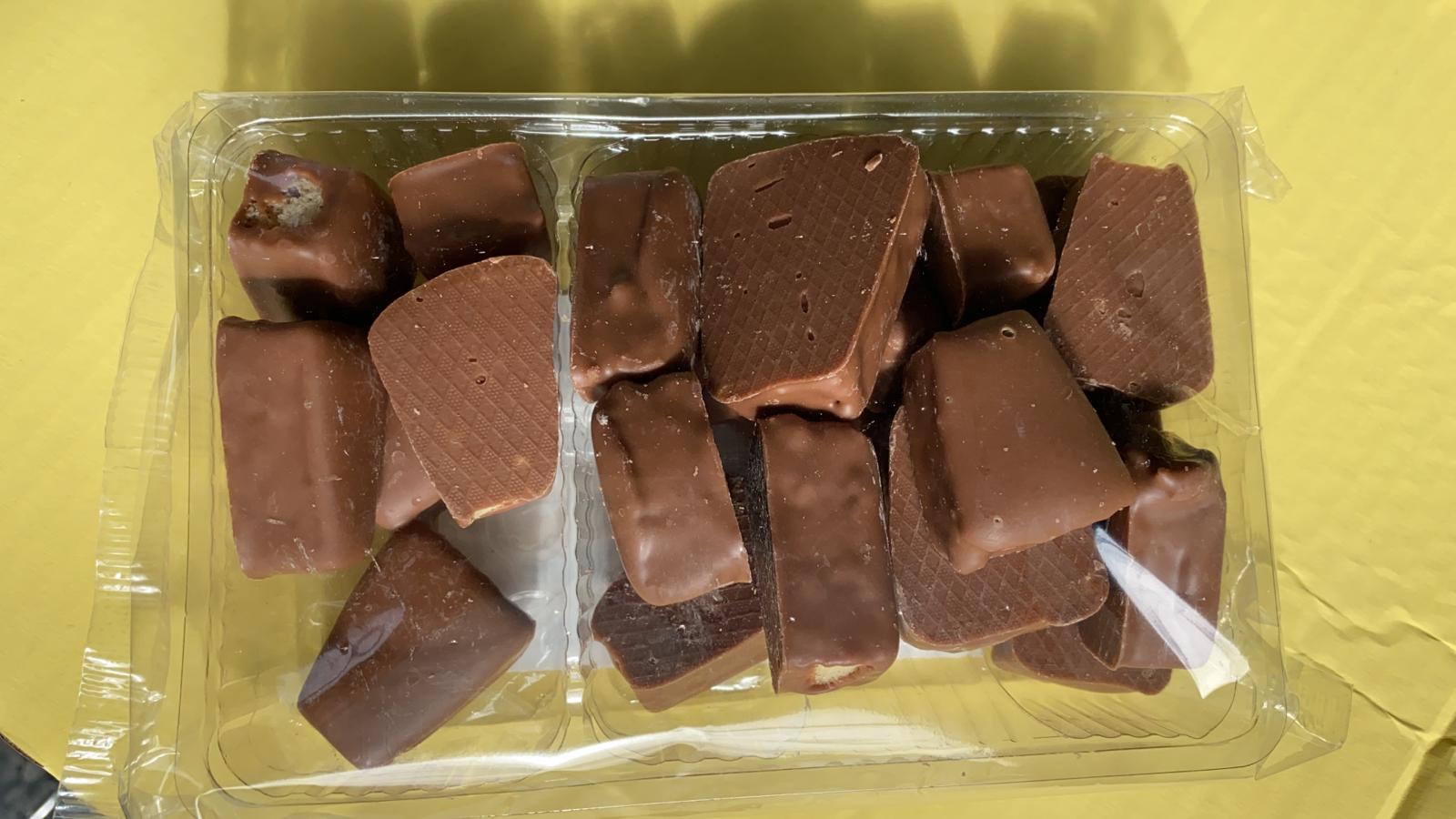 Baumkuchen Spitzen Vollmilch mit ORANGEN LIKÖR 750g lose Ware 2.Wahl MHD 02/26