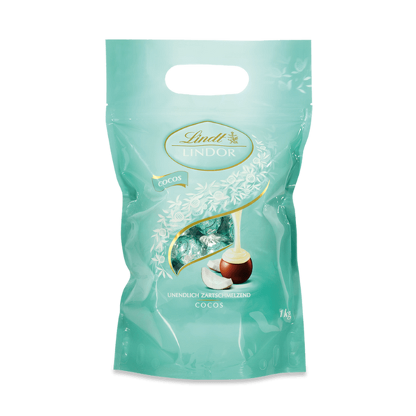 Lindt LINDOR Cocos 1kg ca. 80 Kugeln