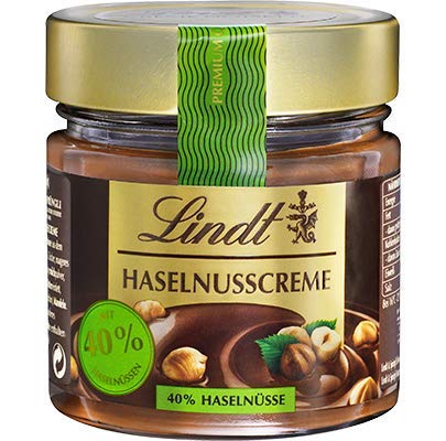 40% Haselnusscreme mit 40% Haselnüssen  Schokonuss Creme aufs Brot MHD 10/2025