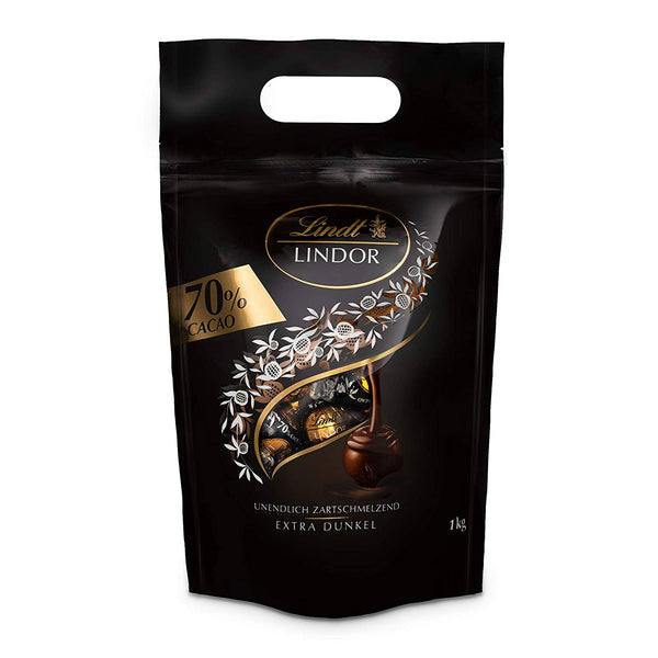 LINDOR  Extra Dunkel 70% Mischung 1kg ca. 80 Kugeln
