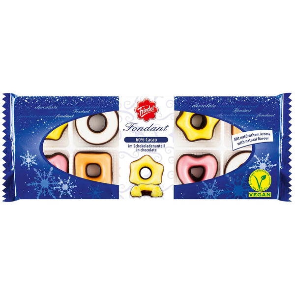 Friedel Baumbehang Fondant Ringe, GELEE Ringe, Schokofondant Ringe und Sterne 4x à 150g
