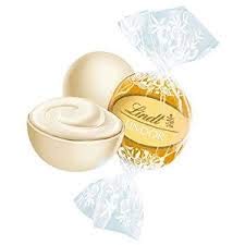 Lindt LINDOR Weisse   Schokolade 1kg ca. 80Kugeln