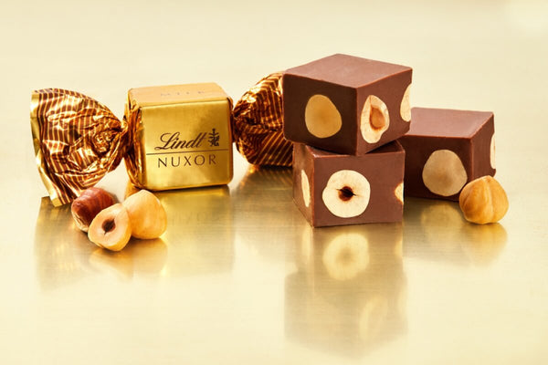 Lindt NUXOR Gianduja Feinherb & Milch  zu je 103g = 206g