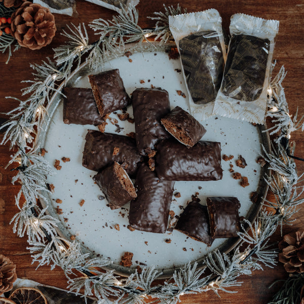 Haeberlein Metzger Feinste Nürnberger Elisen Lebkuchen Zartbitter MINIS 10x50gr